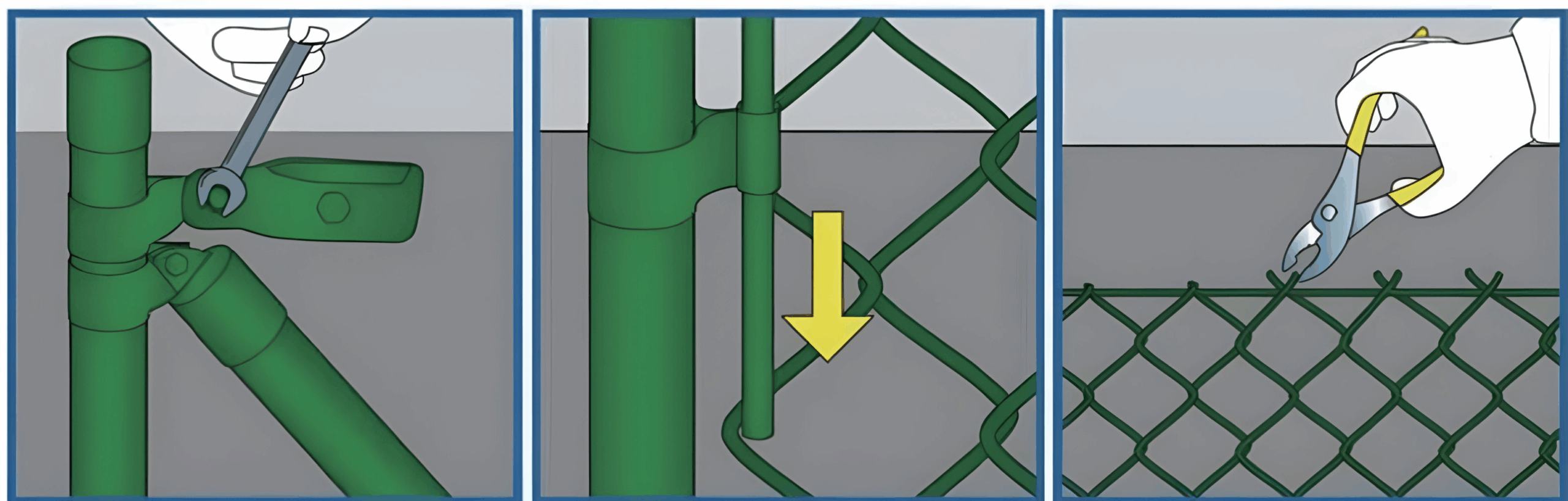 Chain Link Fence Installation