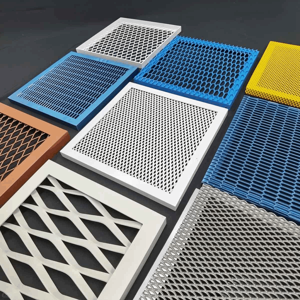 Expanded Metal Sheets Color Finish