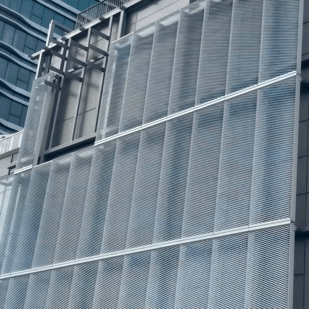 Expanded Metal Facade