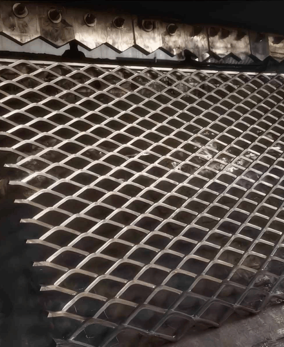 Expanded Metal Mesh Fabrication