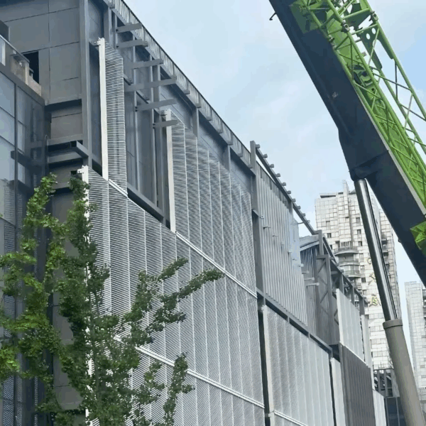 Expanded Metal Mesh Facade / Cladding - ABX Metal