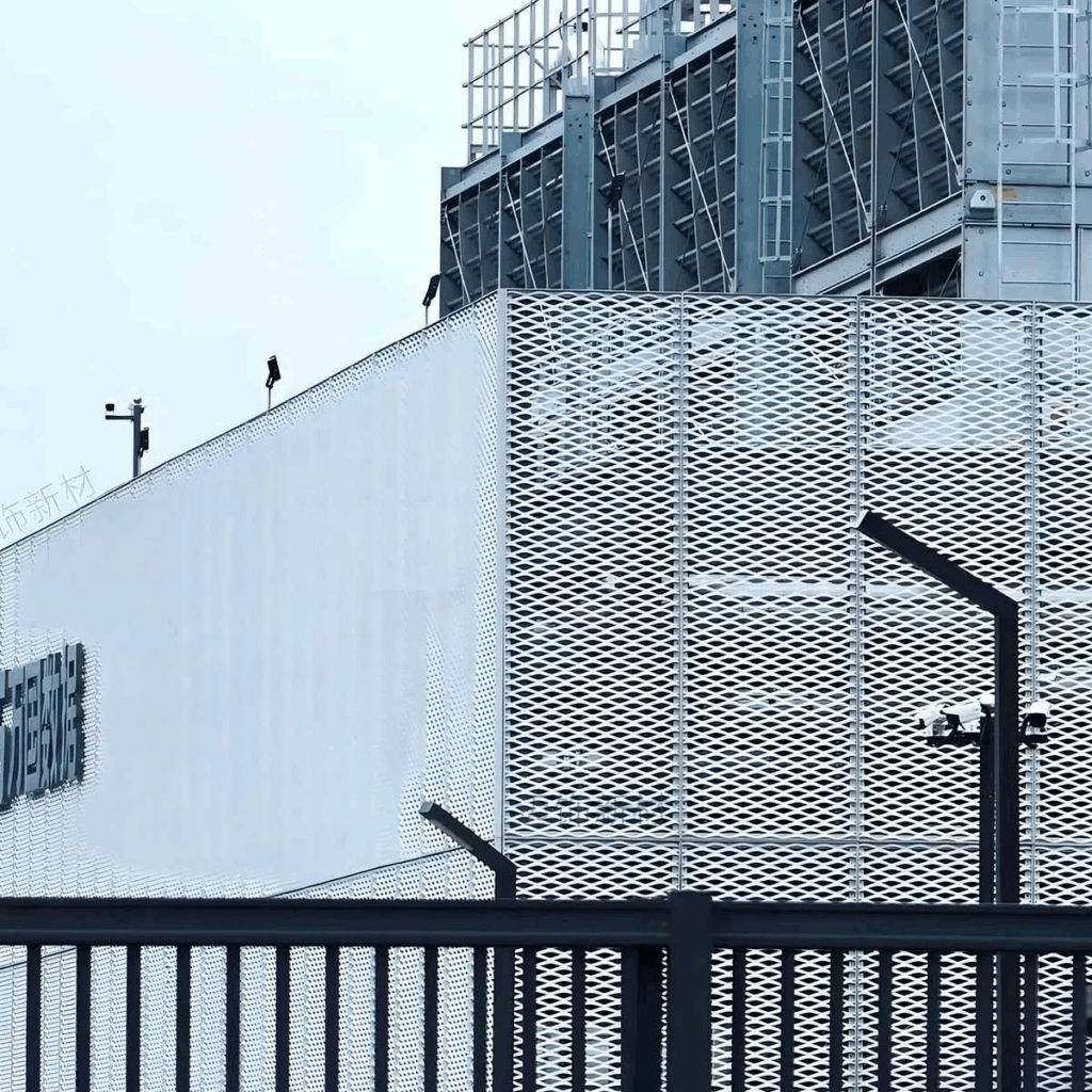 Expanded Metal Facade