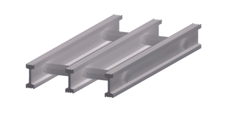 I Bar Grating