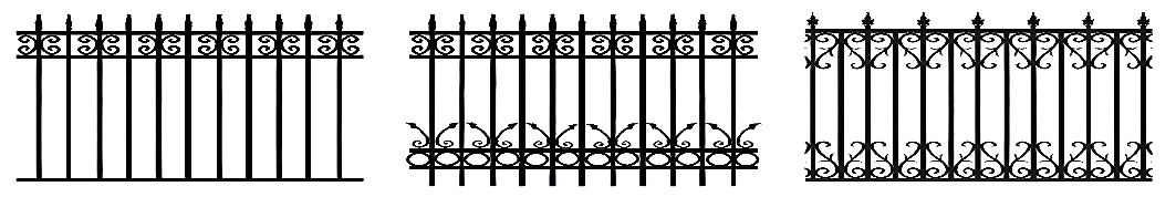 Tubular Fence palisade