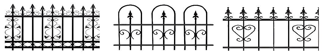 Tubular Fence palisade