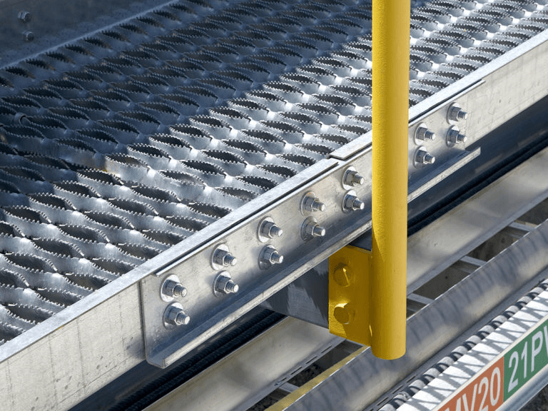 safety grating plank walkway channels kits