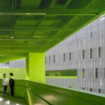 Aluminum Expanded Metal Mesh Ceiling Custom Fbrication