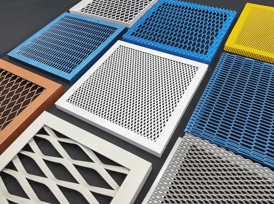 Alüminyum Genişletilmiş Metal Panel Özel İmalat