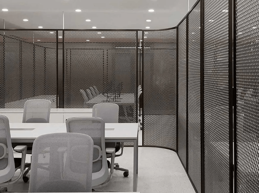 Aluminum Perforated Screen Partition Wall