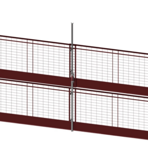 Compression Post Edge Protection Barrier