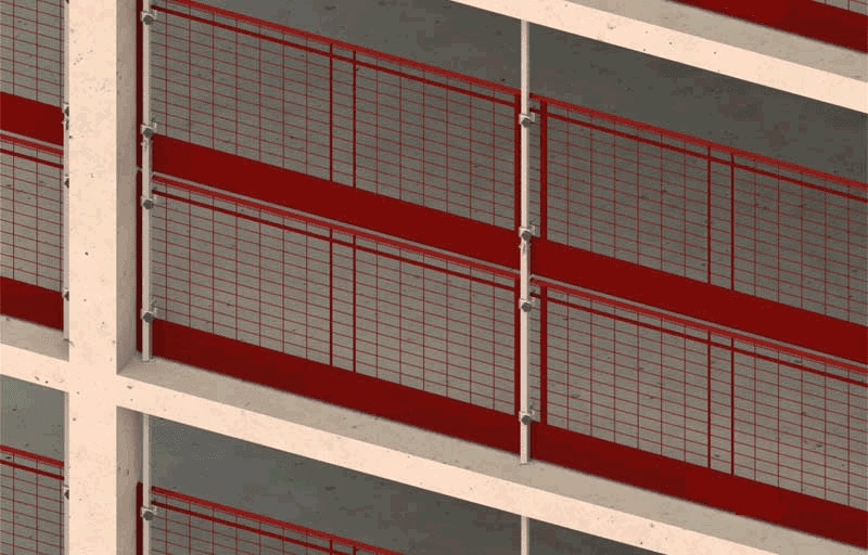 Compression post Barrier