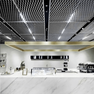 Expanded Metal Ceiling