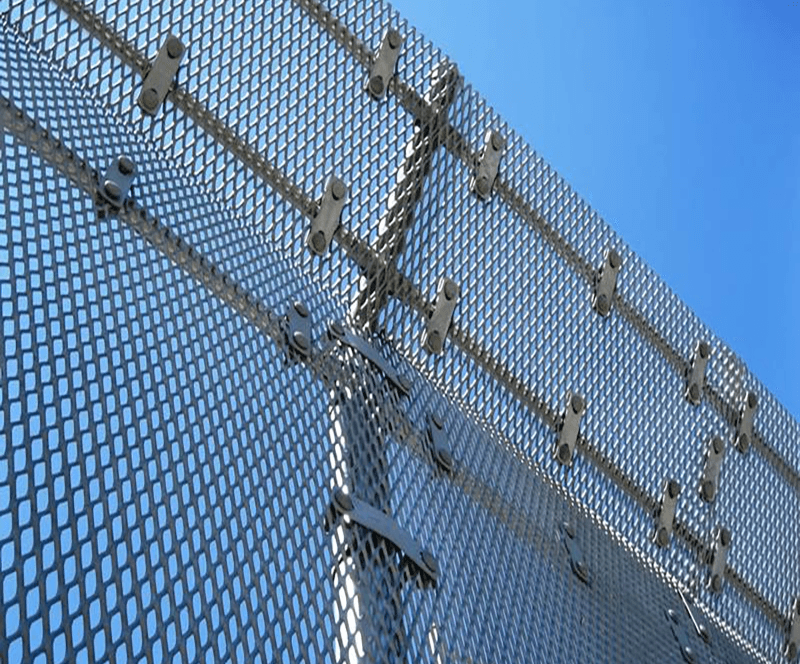 Expanded-Metal-Fence-Security