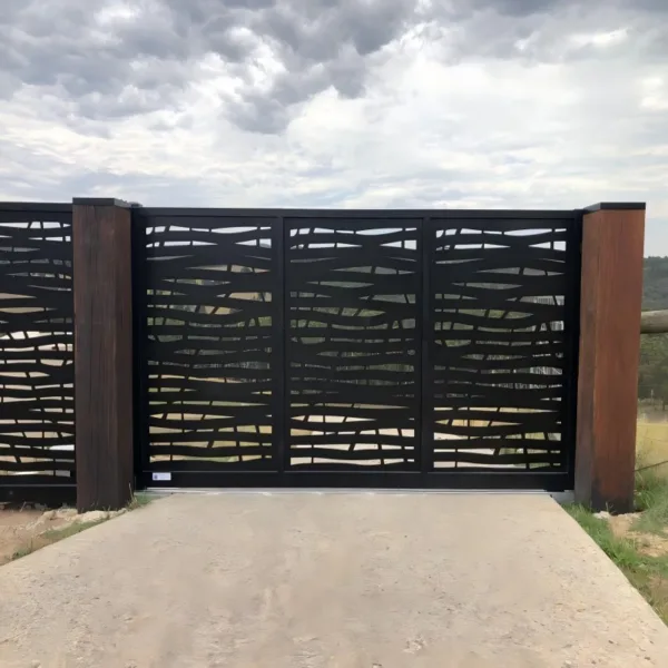 Laser Cutting Decorative Fence Custom Fabrication