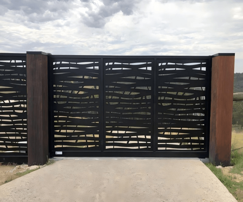 Laser Cutting Decorative Fence Custom Fabrication