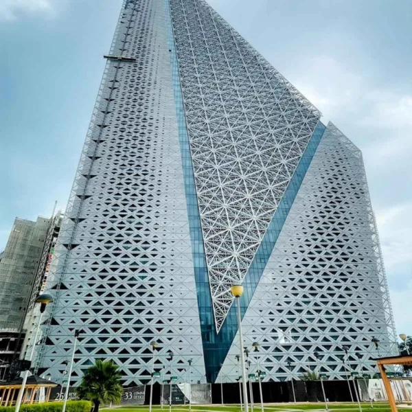 Metal Facade Curtain Wall Panels
