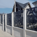 Laser Cutting Sheet Privacy Fence