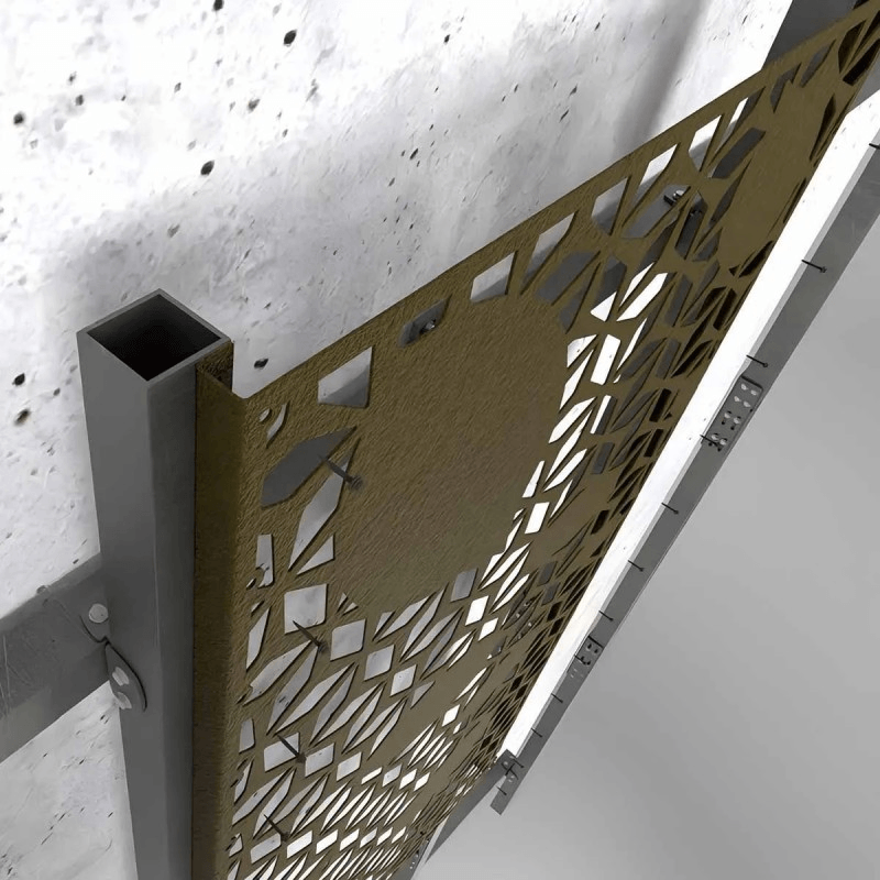 Metal Mashrabiya Screen Panels