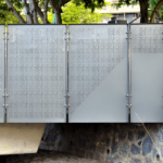 Perforated Metal Fence Custom Fabricator