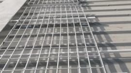 Solar Roof Steel Grating Walkway Factory