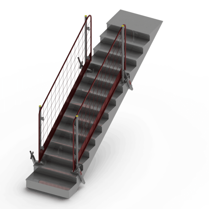 Stair Edge Protection Barrier