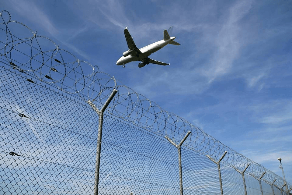 chain link Fence Airport Fencing Factory