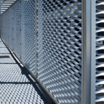 expanded metal fence