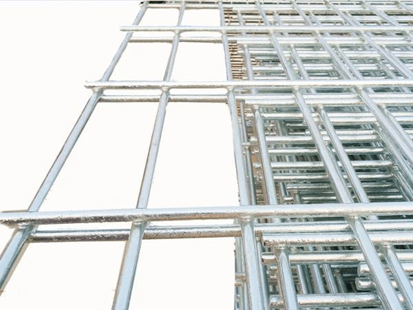 galvanized 284 double wire fence