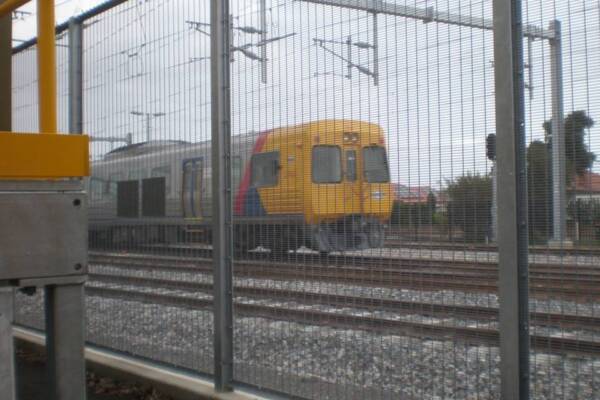 358 Recinzione di sicurezza per la ferrovia