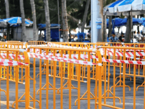 Crowd Control Temporary Fence