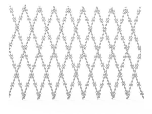 Diamond Welded Razor Wire Mesh
