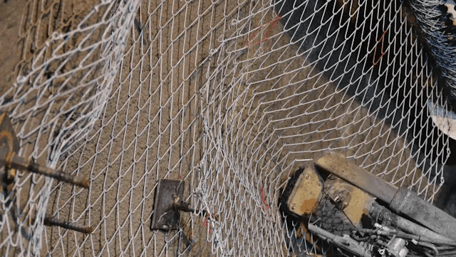 Mine Tunnel Support Chain Link Mesh