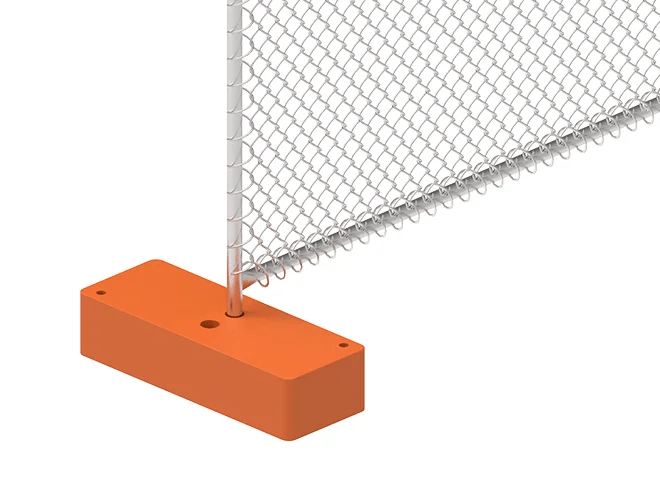 Galvanized Temporary Fence Feet