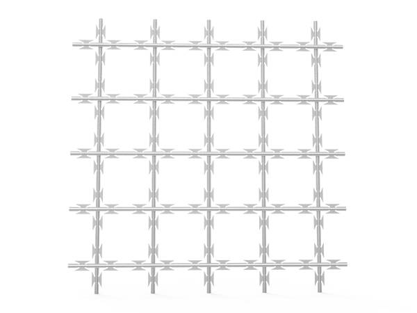 Square Welded Razor Wire Mesh