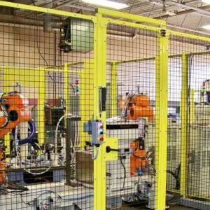 Workshop Partition Fence