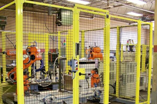 Workshop Partition Fence