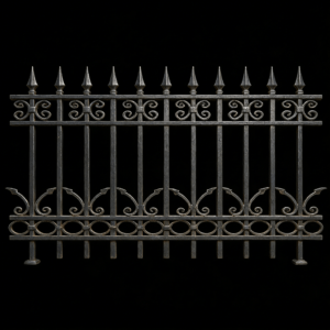 Wrought Iron Fence