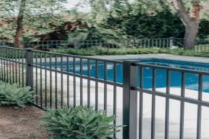 swimming pool fence