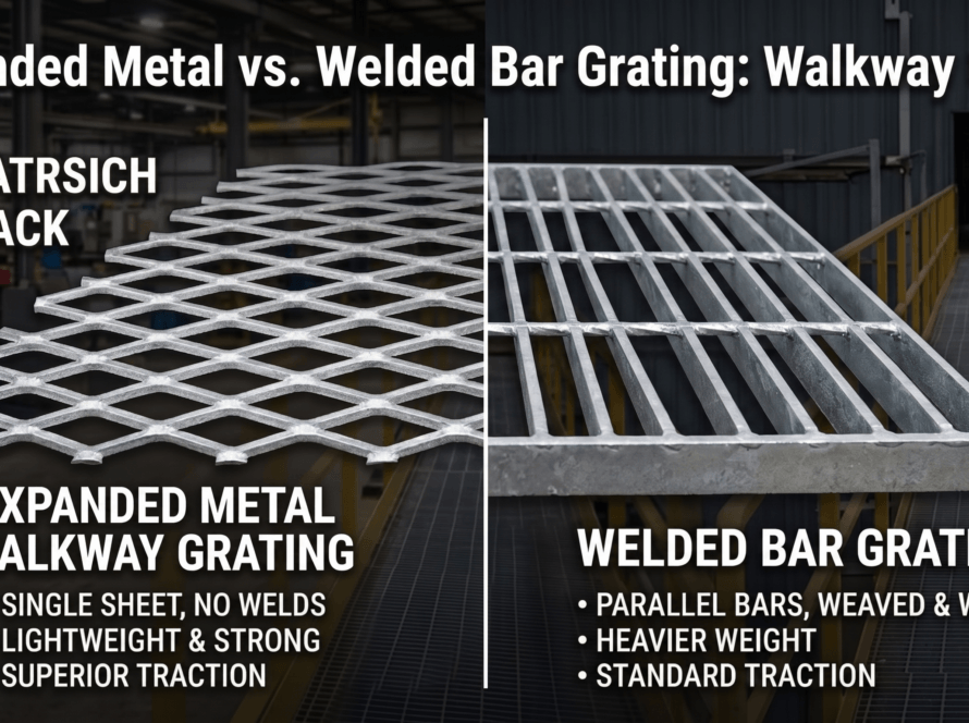 Expanded Metal vs Welded Bar Grating Walkway Guide