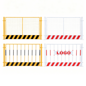 High-Strength Galvanized Edge Protection Fence for Excavation Construction Sites