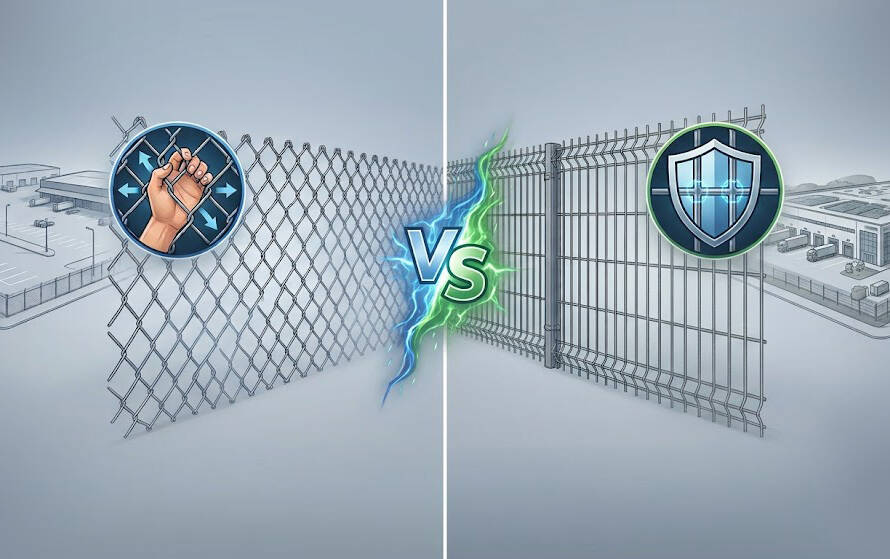Welded Mesh vs Chain Link Fencing Security & Cost Guide